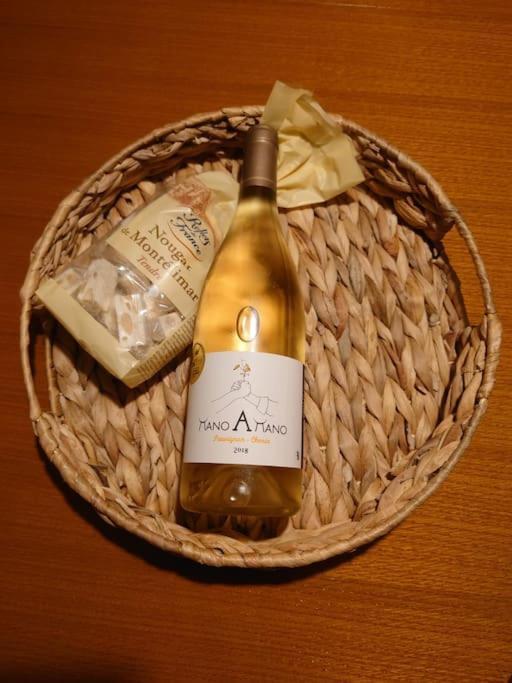 Entre Pierre Et Vigne - Charming Former Winery Farmhouse With Hot Tub & Swimming Pool Monestier  エクステリア 写真
