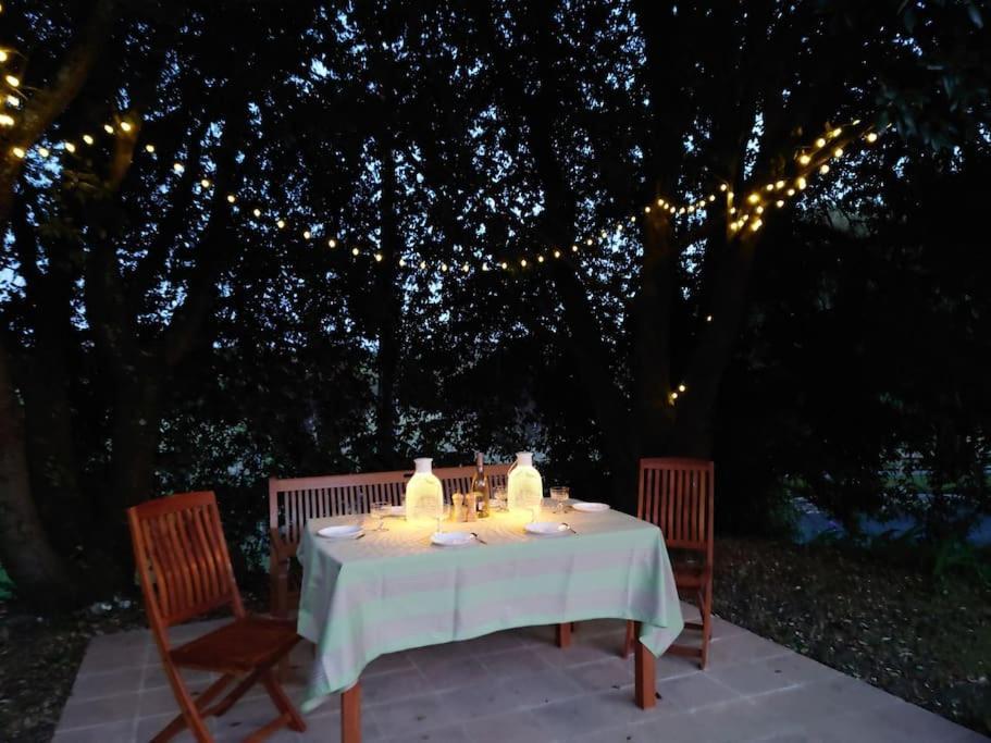 Entre Pierre Et Vigne - Charming Former Winery Farmhouse With Hot Tub & Swimming Pool Monestier  エクステリア 写真